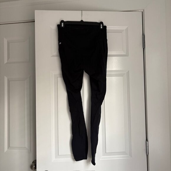 Fabletics Free-motion High Wasited Black Moto Leggings - Picture 3 of 6